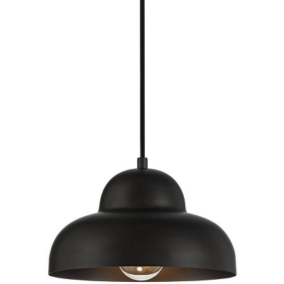 Possini Euro Design Possini Euro Capri 9 1/4" Wide Black Mini Pendant Light