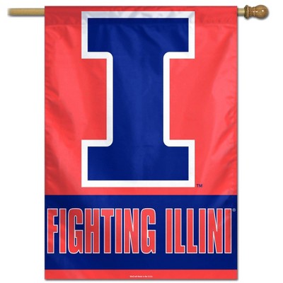 NCAA Illinois Fighting Illini 40"x28" Vertical Banner