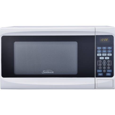 Sunbeam 0 7cu Ft 700 Watt Digital Microwave Oven White