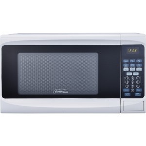Sunbeam 0.7cu. ft. 700 Watt Digital Microwave Oven White - SGS10701