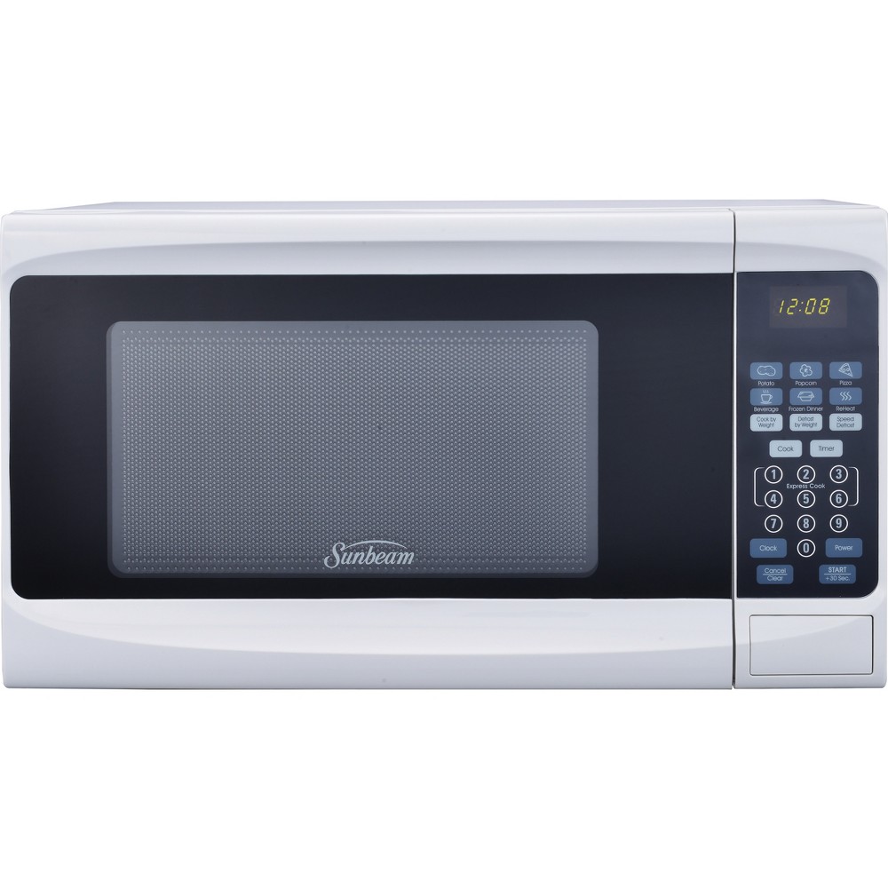 Sunbeam 0.7cu. ft. 700 Watt Digital Microwave Oven White - SGS10701