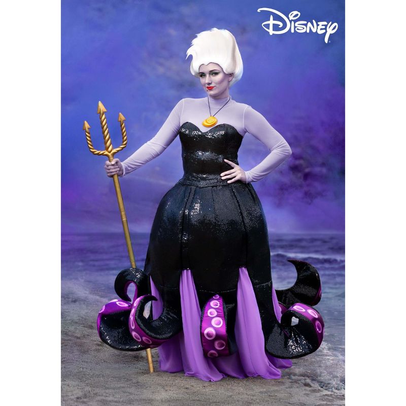 HalloweenCostumes.com Disney The Little Mermaid Ursula Costume for Women, 2 of 13