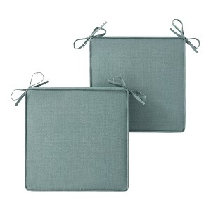 Kensington Garden 2pc 18" Square Outdoor Chair Pad - 1 of 4