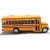 KiNSMART KiNSFUN Yellow School Bus 5" Die Cast Metal Model Toy Car - 4 of 4
