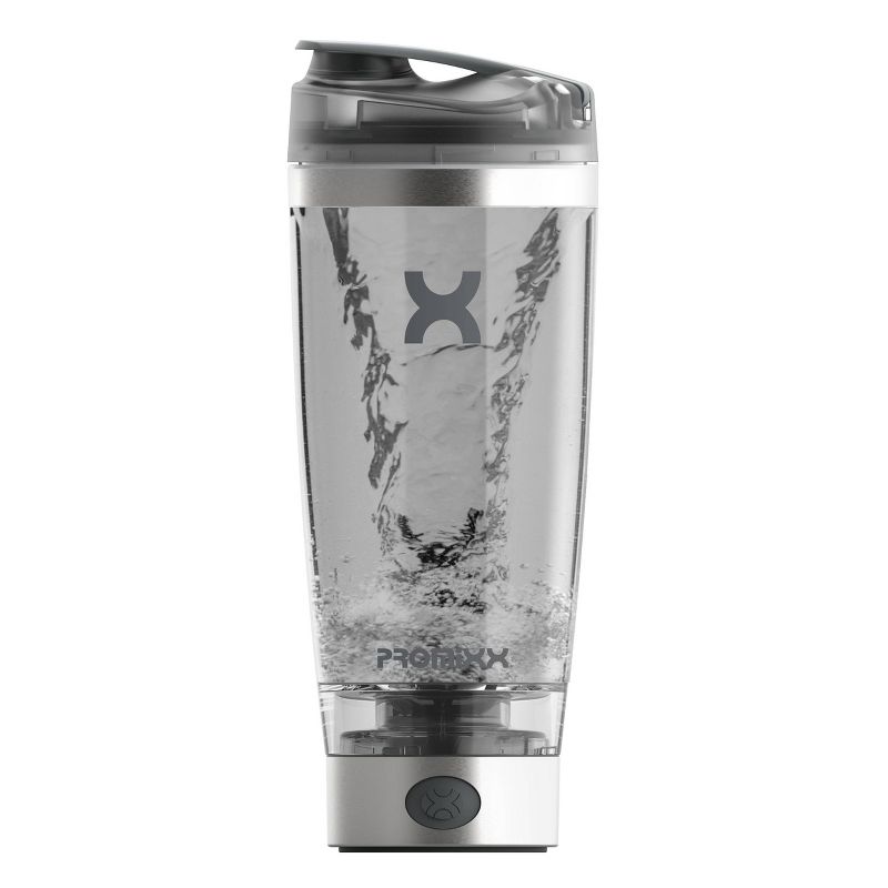 Promixx PRO Rechargeable USB-C Electric Shaker Bottle - Stainless Steel - 20oz, 3 of 12