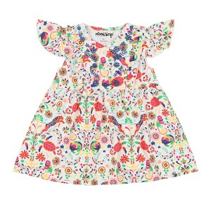 Mixed Up Clothing Girls Vestito Dress - Animal Arabesque - 1 of 2