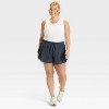Women's 2.5" Woven High-Rise Flutter Shorts - All In Motion™ - 3 of 4