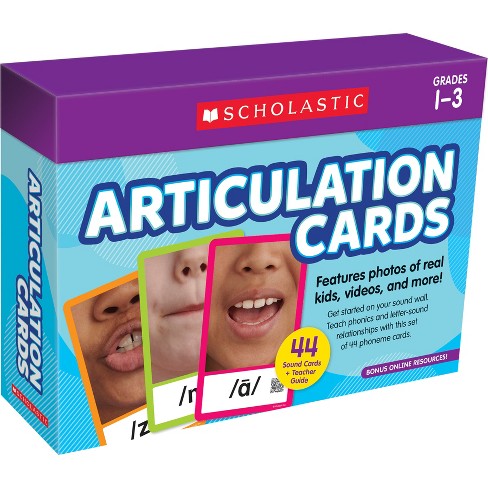 Scholastic Teaching Solutions Articulation Cards : Target