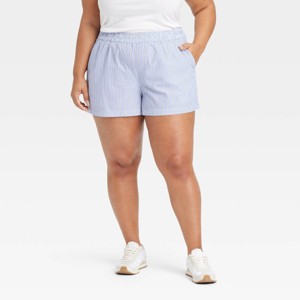 Women's Pull-On Boxer Shorts - Universal Thread™ - 1 of 3