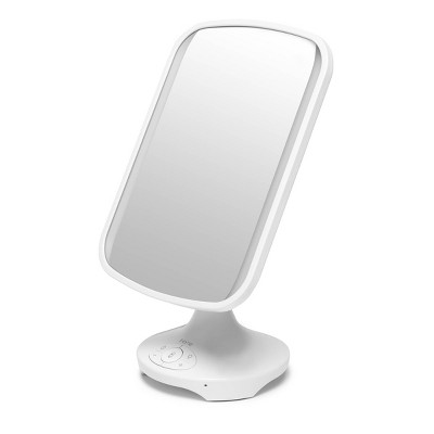 iHome 7" X 9" Reflect Lighted LED Vanity Makeup Mirror with Bluetooth Audio