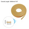 Unique Bargains Self-Adhesive Flexible U Shape Repair Furniture Edge Banding - 2 of 3