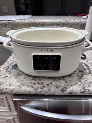 Crock-pot 6qt Programmable Slow Cooker With Sous Vide Oat Milk : Target