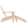 vidaXL Garden Chair  Solid Fir Wood Standard Detachable - 3 of 4