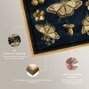 Art Remedy Gold Lux Scarf Elegant Butterfly Wall Art Framed - 4 of 4