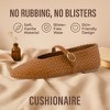 CUSHIONAIRE Women's Bistro Woven Mary Jane Flat +Memory Foam, Wide Widths Available - 2 of 4