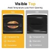 Heynemo Electric Turkey Roaster Oven with Visible Glass Lid, with Removable Pan & Rack, Stainless Steel - 2 of 4