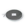 LunaLulinlk Quilted Cases Gray Craft & Hobby Storage Bags & Cases for Fine China, Set of 6 - 3 of 4