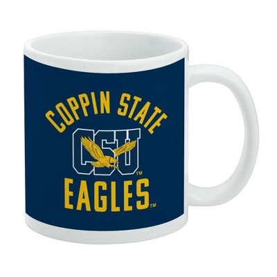 Coppin State University Eagles Ceramic Coffee Mug Novelty Gift Mugs for Coffee Tea and Hot Drinks 11oz White