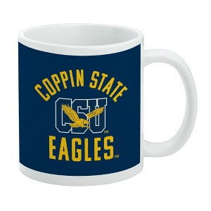 Coppin State University Eagles Ceramic Coffee Mug Novelty Gift Mugs for Coffee Tea and Hot Drinks 11oz White - 1 of 4