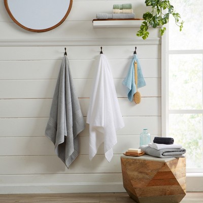 Seagreen Cotton Quick-Dry 4-Pack Bath Towel Set