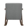 Sapphtopaz Accent Chair Wood Frame Upholstered Modern Home Furniture Lounge Chair Living Room Chair Comfy Chair for Living Room - 4 of 4