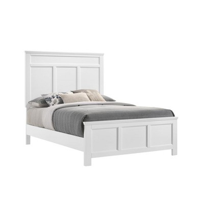 New Classic Furniture, Andover Traditional Twin Size Wood Bed in White