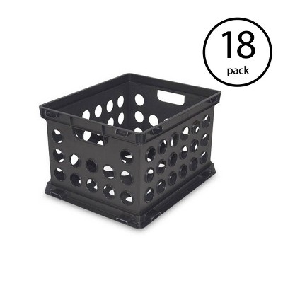 crate storage bins