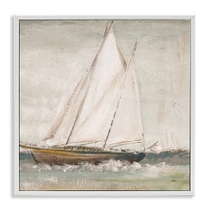 Stupell Industries Traditional Sailboat at Sea, 24" x 24" - 1 of 4