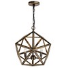 CWI Lighting Amazon 3 Light Up Pendant With Antique forged copper Finish - 4 of 4