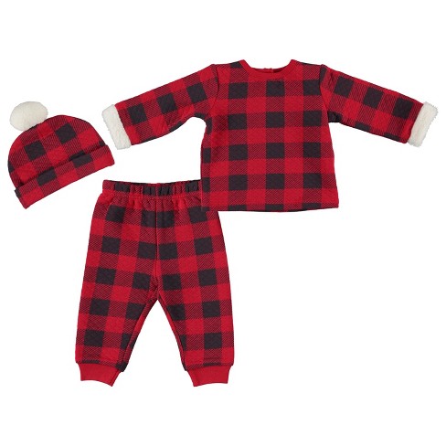 Chick Pea Baby Gender Neutral Baby Clothes for Newborn Cute Layette Jogger Sets - image 1 of 3