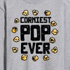 Men's - Instant Message - Corniest Pop Ever Long Sleeve Graphic T-Shirt - 2 of 4