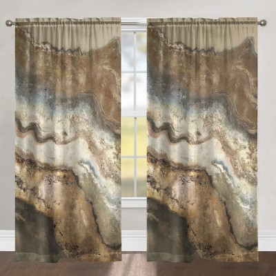 Laural Home Lava Flow 84" Room Darkening Window Panel