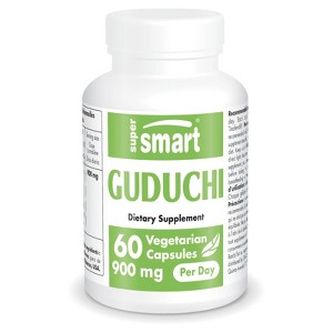 SuperSmart Guduchi 900mg per Day - Patented Tinospora Cordifolia Extract - Tinofend Guduchi Supplement | Non-GMO - 60 Vegetarian Capsules - 1 of 1