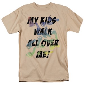 Men's Father's Day My Kids Walk All Over Me T-Shirt - 1 of 4