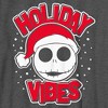 Boy's The Nightmare Before Christmas Holiday Vibes Jack Skellington T-Shirt - image 2 of 4