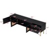 TV Stand for Up to 80 Inch TV, Modern Television Table, Center Media Console, Entertainment Center, with 2 Drawers TV Stand Console for Living Room - 2 of 4
