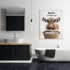 Stupell Industries Laundry Cattle with Hanging Socks Canvas Wall Art - 2 of 4