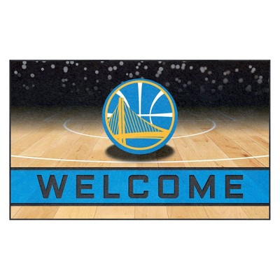 NBA Golden State Warriors Crumb Rubber Door Mat 18"x30"