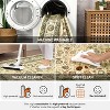 Promotion Sale!  Vintage Floral Area Rug, Machine Washable Boho Soft Low-Pile Carpet,  Living Room Bedroom - 2 of 4