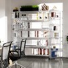 Dolonm Wire Shelving Unit, 6000 LBS NSF Height Adjustable Metal Garage Storage Shelves with Wheels,Metal Shelves - 4 of 4