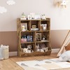 Whizmax White 3-Tier Kids Bookshelf and Bookcase, Toy Storage Cabinet for Storage Books and Toys, Multi Shelf for KId's Bedroom, Playroom - 3 of 4