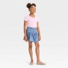 Girls' Denim Ruffle Flare Skirt - Cat & Jack™ - 3 of 3
