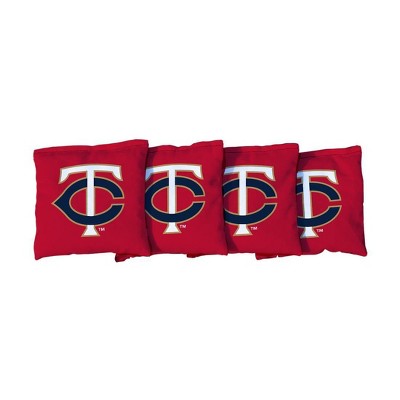 Mlb Minnesota Twins Corn-filled Cornhole Bags Red - 4pk : Target