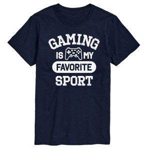 Men's - Instant Message - Gaming Is My Favorite Sport Short Sleeve Graphic T-Shirt - 1 of 4