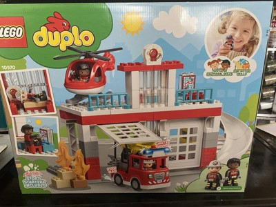 LEGO® 10970 - La caserne et l'hélicoptère des pompiers - LEGO® DUPLO®  Rescue