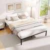 Safstar Full Size Metal Bed Frame Heavy Duty Support Slats Mattress Foundation - 3 of 4