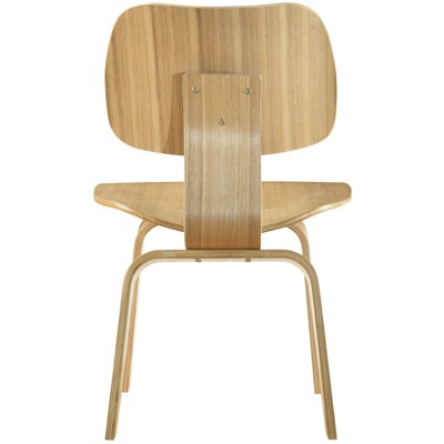 Natural Low Wood Side Chair with 32.5" Height