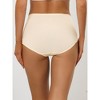 Allegra K Women's Hi-Cut Ribbed High Waist Tummy Control Available in Plus Size Briefs 2 Packs - image 2 of 4