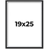 PosterPalooza | Flat Silver Picture Frame - UV Acrylic, Foam Board Backing, Hanging Hardware - 2 of 4