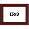 PosterPalooza | Photo Size Weathered Red Picture Frame - UV Acrylic, Foam Board Backing, Hanging Hardware - 2 of 4